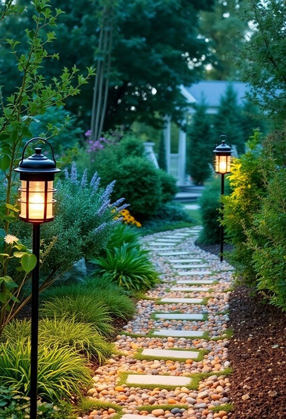 enchanting outdoor walkway designs