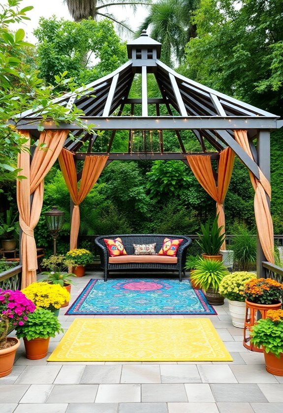 enhance outdoor spaces stylishly