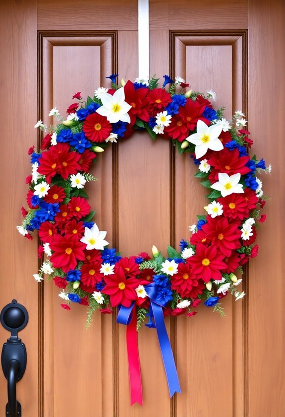 festive american themed decorations