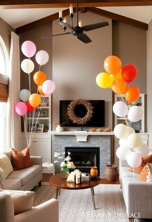 festive balloon decorations ideas