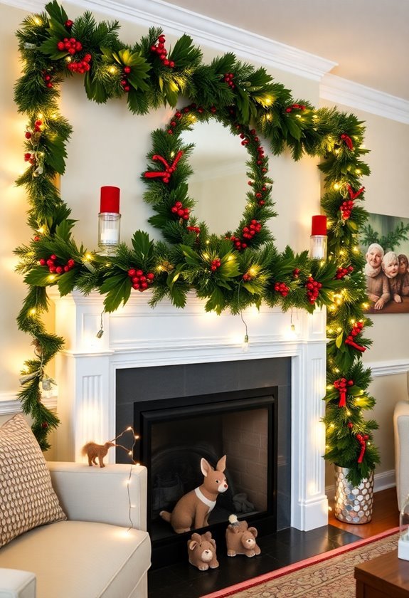 festive decorative holiday accents