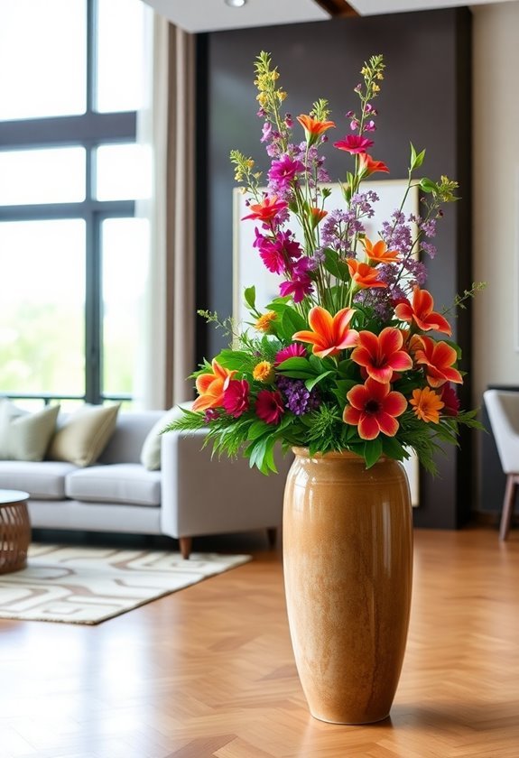 floral and foliage arrangements