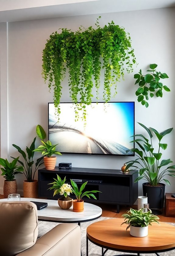 freshness through plant accents