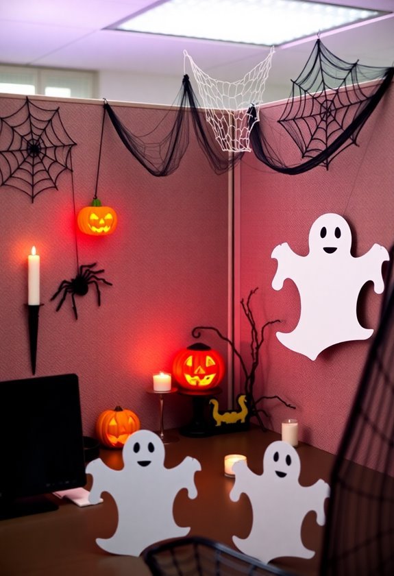 halloween cubicle decoration ideas