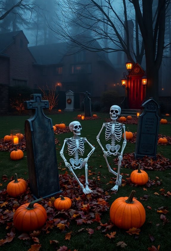 halloween lawn decor ideas