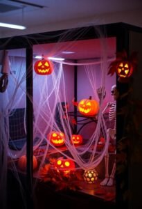 halloween themed office decorations