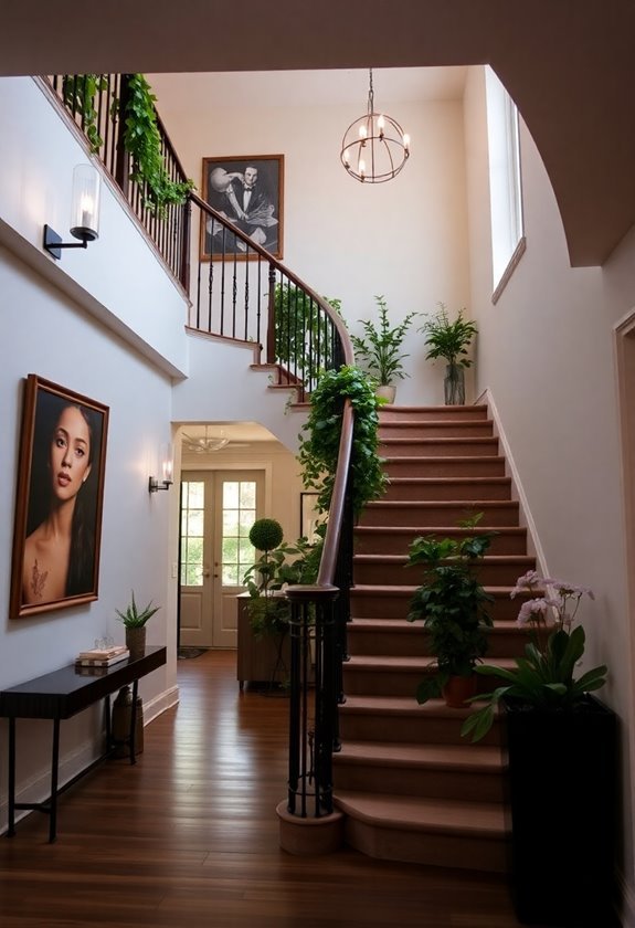 hallway staircase decor ideas