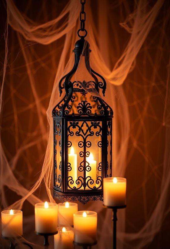 hauntingly glowing decorative lights