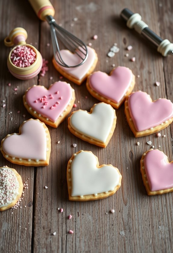 heart shaped cookie essentials