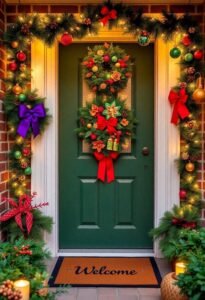 holiday door decoration ideas