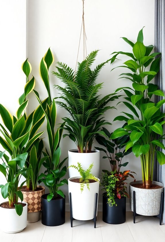 incorporate lush indoor plants