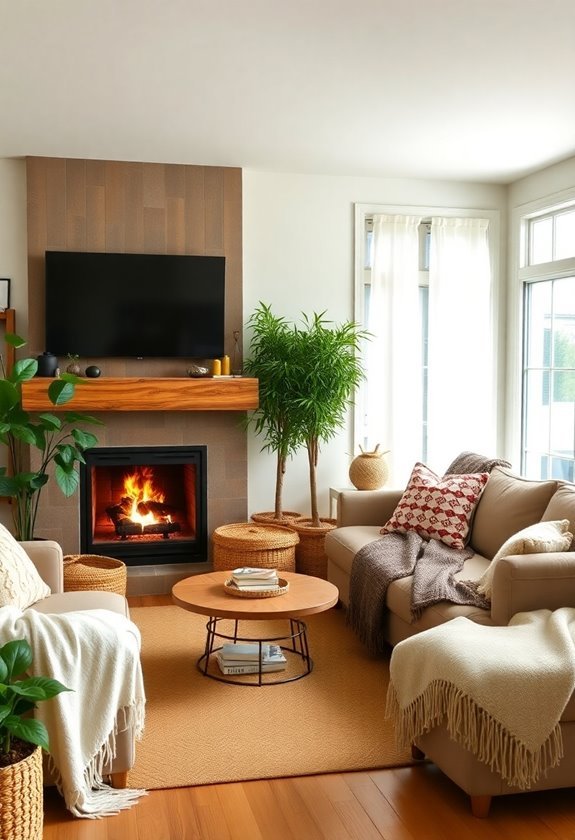 incorporate organic features naturally