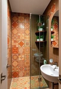 maximize small bathroom space