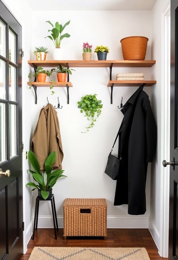 maximize space with vertical storage