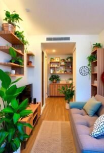 maximizing small apartment space