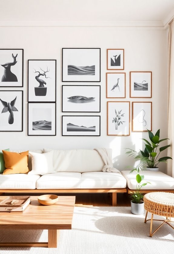 minimalist home wall art