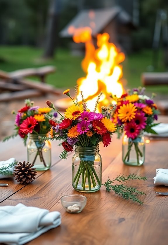 nature inspired table decorations