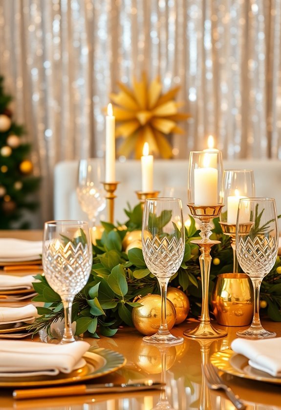 new year table decorations ideas