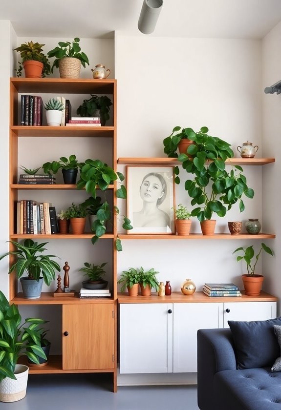 open shelving design benefits