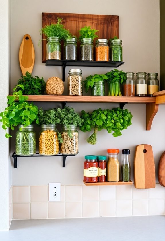 organized culinary flavor storage