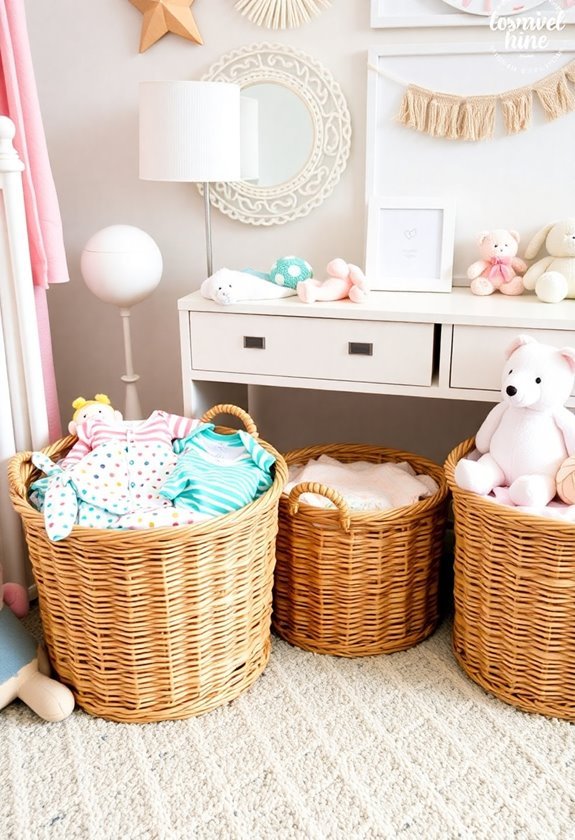 organized storage for onesies