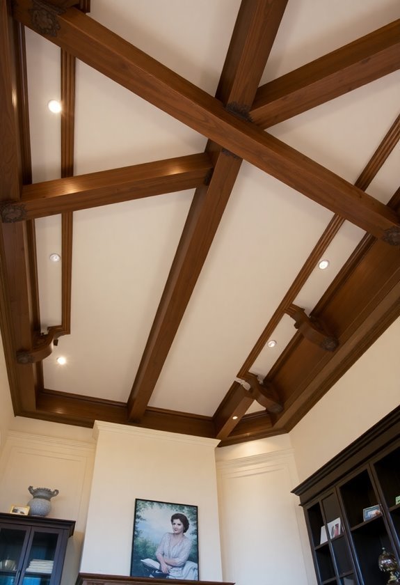 ornate architectural ceiling features