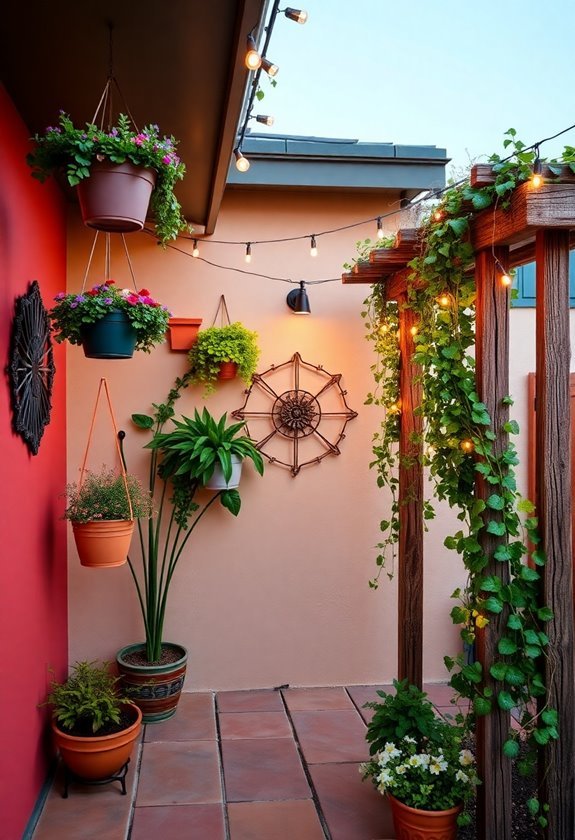 patio outdoor wall art