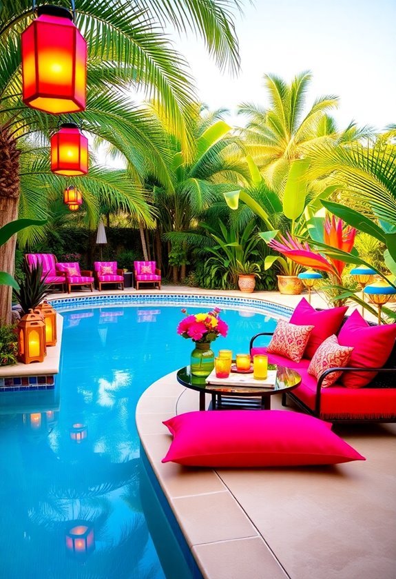 poolside party decor ideas