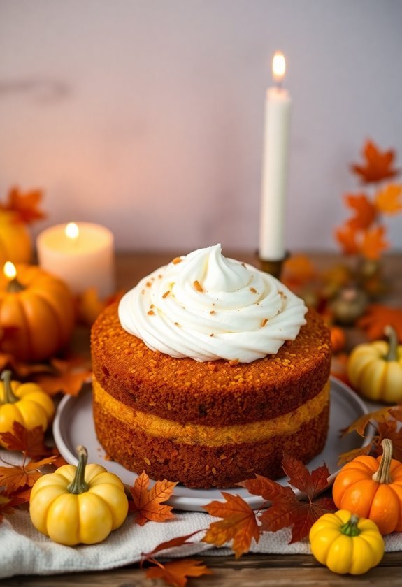 pumpkin spice whipped cream