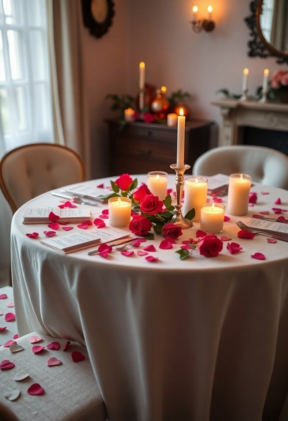 romantic table decoration ideas