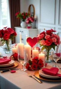 romantic table setting ideas