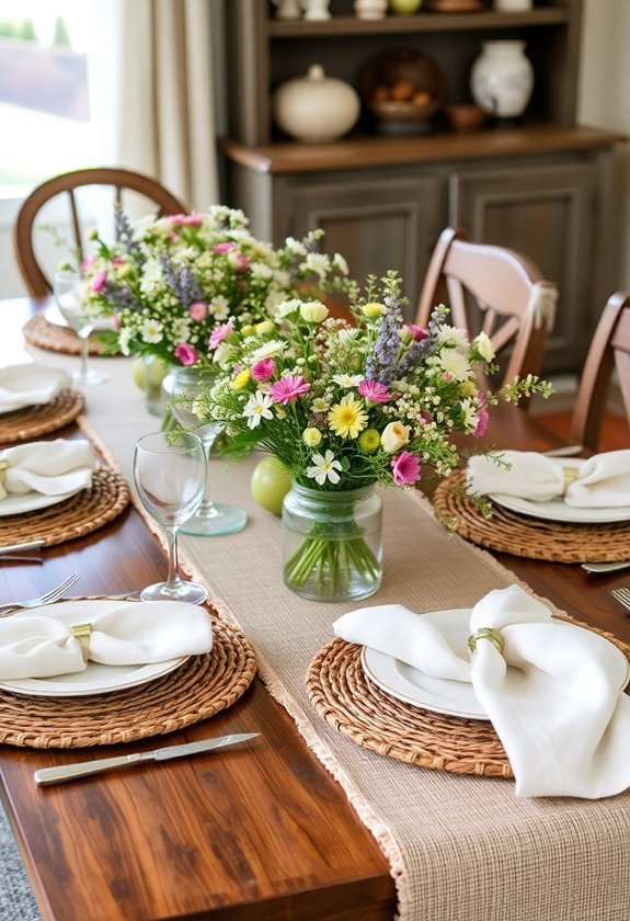 rustic table decor essentials