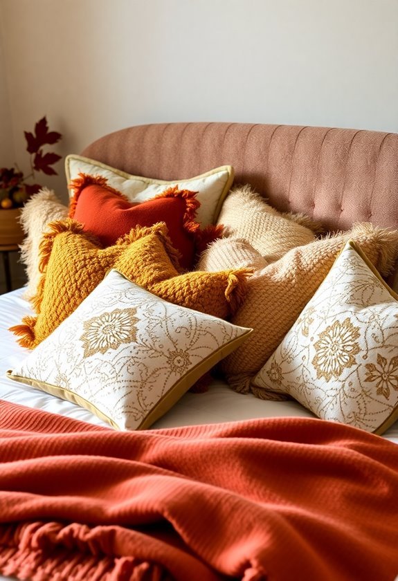 seasonal decorative pillow exchange