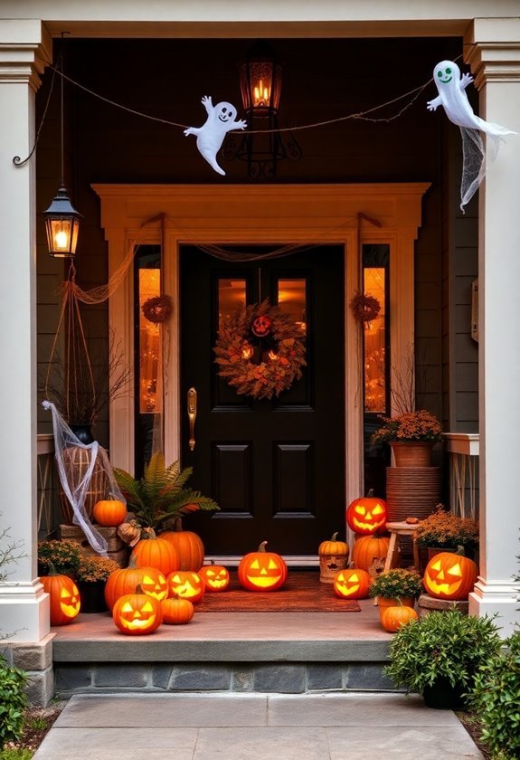 spooky outdoor halloween decorations