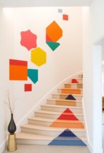 staircase wall sticker ideas