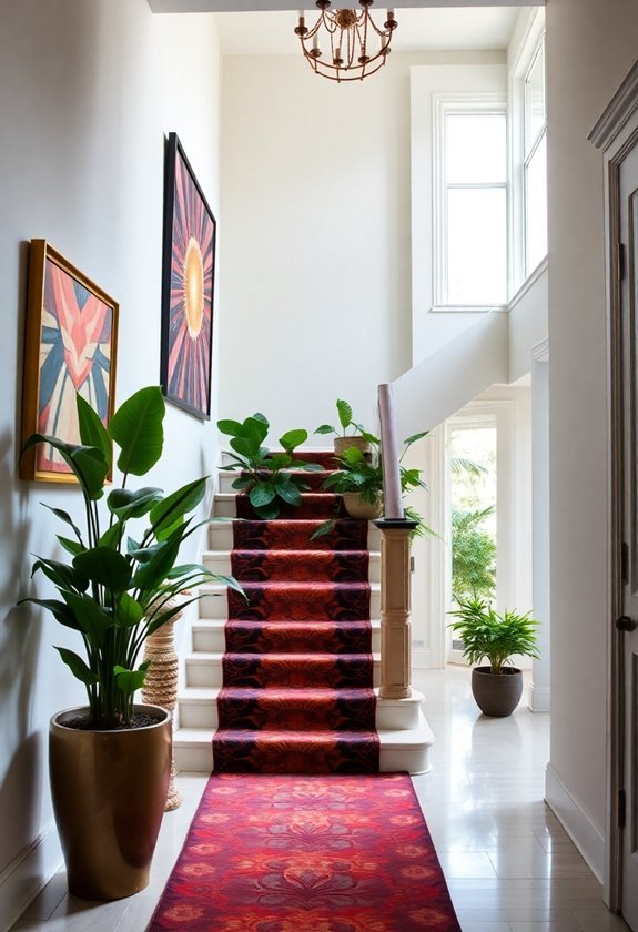 stairway and hallway decor ideas