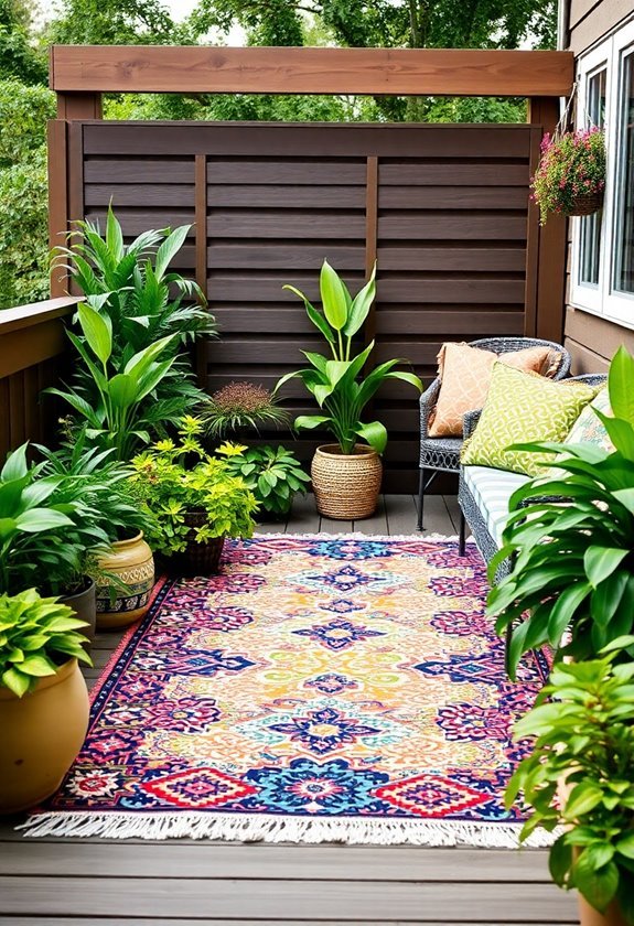 stylish outdoor floor covering