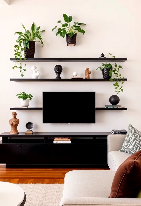 stylish wall mounted storage solution