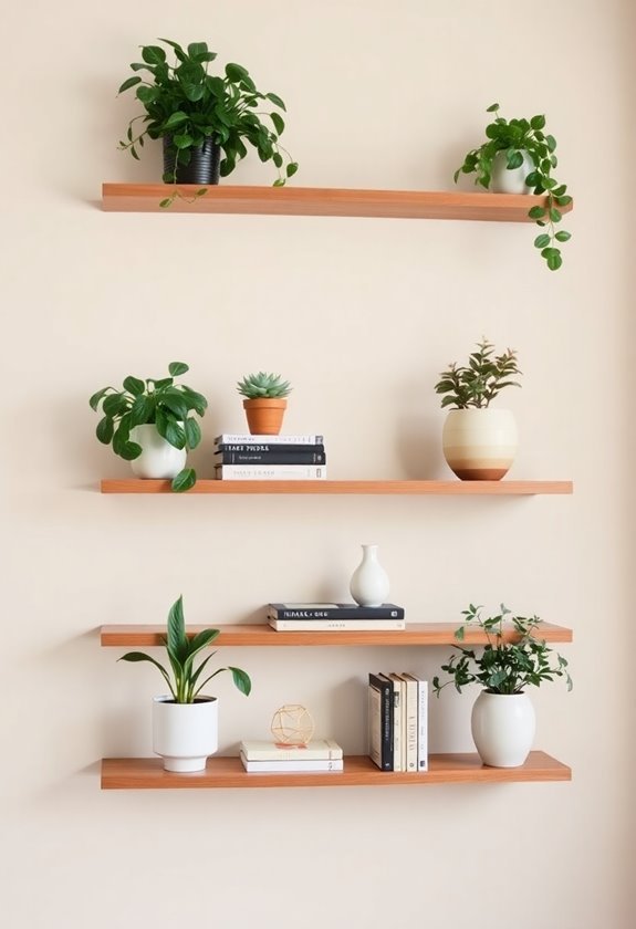 stylish wall mounted storage solution