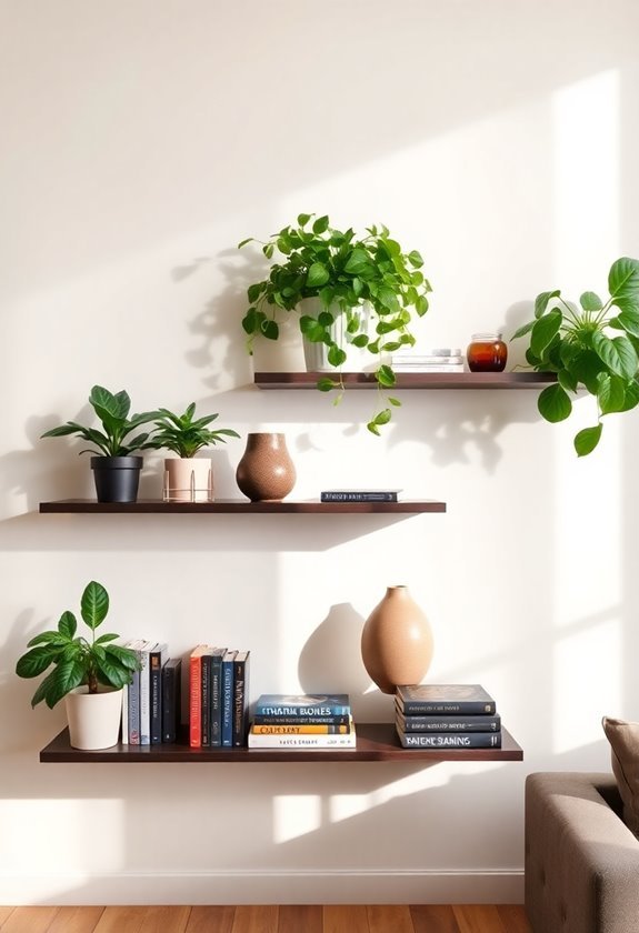 stylish wall mounted storage solution