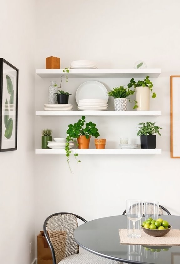 stylish wall mounted storage solution