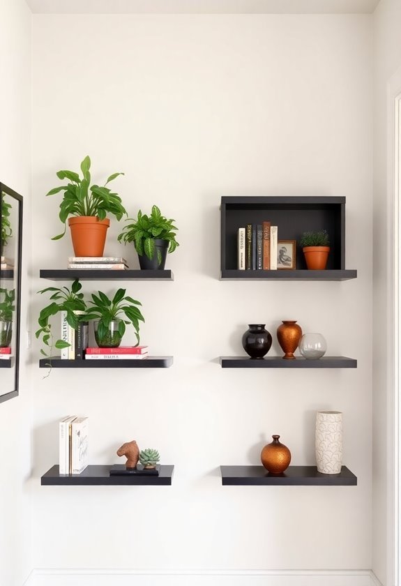 stylish wall mounted storage solution