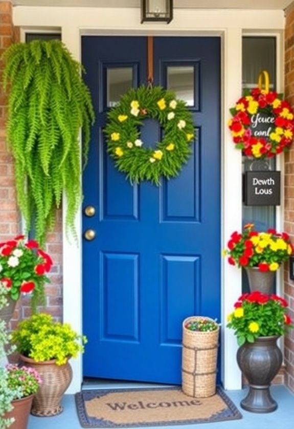 summer entryway decor ideas