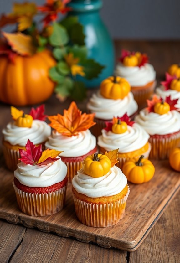 thanksgiving cupcake decoration ideas