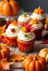 thanksgiving cupcake decoration ideas