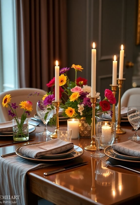 transformative dining table decor