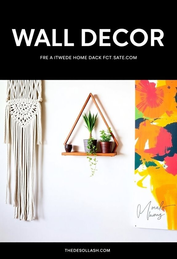 unique diy wall decor