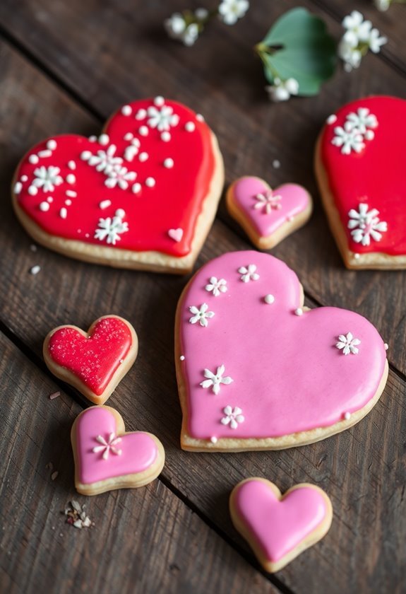 valentine s day cookie decorations