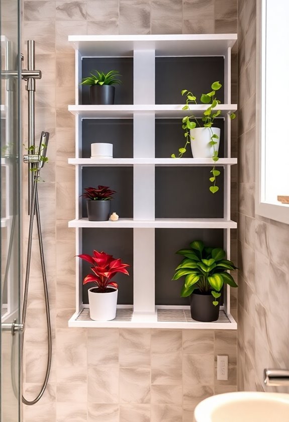 versatile bathroom storage solution