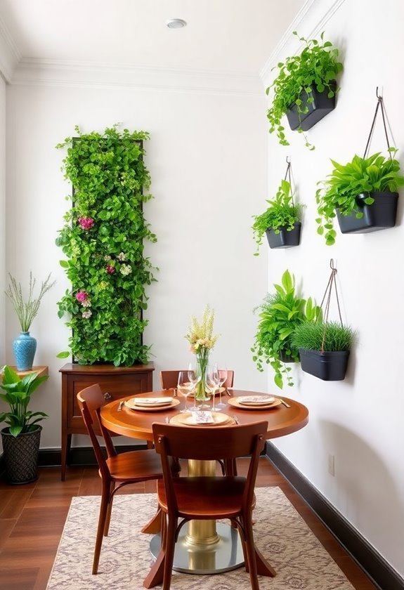 vertical plant arrangement ideas